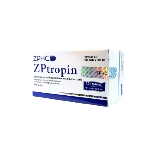 HGH ZPtropin 120 IU - 10 VIALS (12 IU / VIAL)