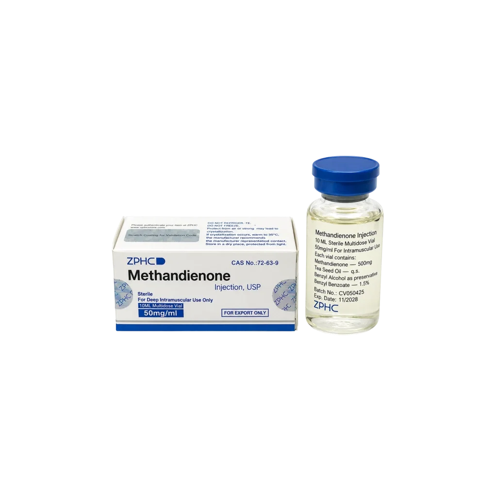 METHANDIENONE (DIANABOL) INJECTION - 10 ML VIAL (50 MG/ML)