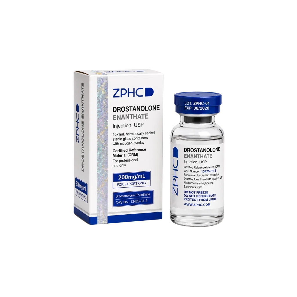 DROSTANOLONE ENANTHATE - 10 X 1ML AMPS (200 MG/ML)