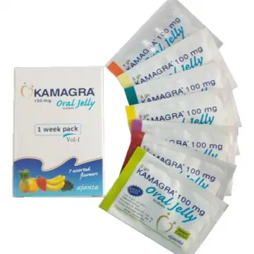 KAMAGRA 100 MG - ORAL JELLY - 100MG/SACHET 7 SACHETS