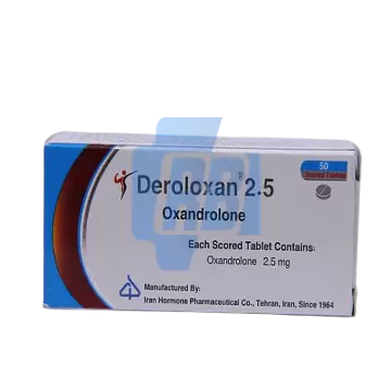 Deroloxan 2.5 (Pharmagrade Anavar) - 50 TABS, 2.5 MG/TAB