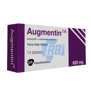 Augmentin 625 mg - 14 PILLS X 1000 MG