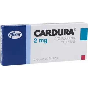 CARDURA - 20 TABS (2 MG/TAB)