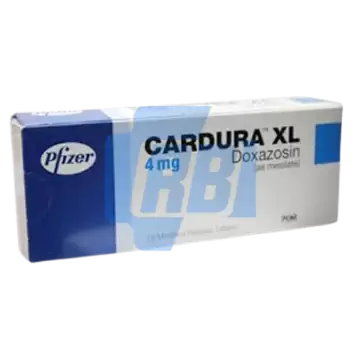 Cardura 4 mg - 4 MG 20 TB