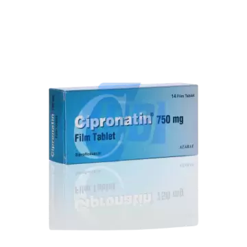 Cipronatin 750 mg - 14 TABS 750 MG