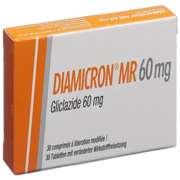 DIAMICRON mr 60 mg - 60 TABS (60 MG/TAB)