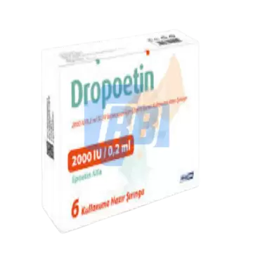 Dropoetin 2000 IU/0.2 ml SC/IV(SAME EPREX) - 2000 IU/0.2 ML SC/IV