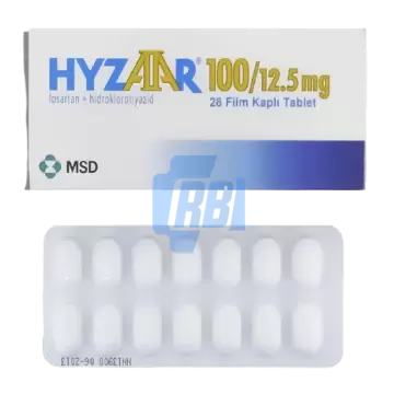 HYZAAR 100 MG - 12,5 MG 28 TAB