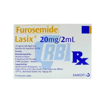 Lasix - 5 AMPS. 20MG/2ML