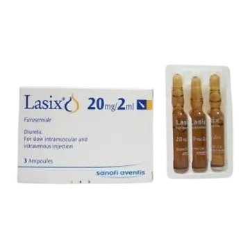 LASIX AMP - 5 AMPS. 20MG/2ML