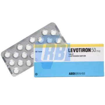 Levotiron 50 mcg - 50 MCG 100 TABLETS