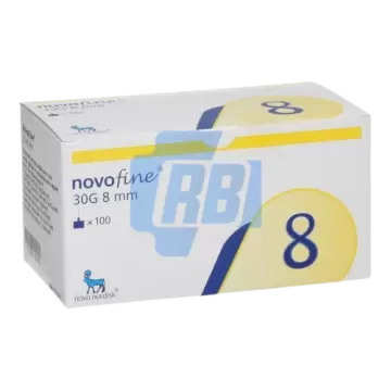 Novofine 8 mm - 100 X 8 MM