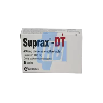 Suprax-DT 400 mg - 1 PACK 10 TABS