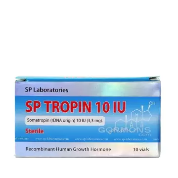 SP Tropin (HGH) 10IU - 1 KIT (10 VIALS 10 IU/VIAL)