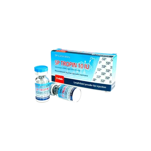 SP Tropin (HGH) 10IU - 1 KIT (10 VIALS 10 IU/VIAL)