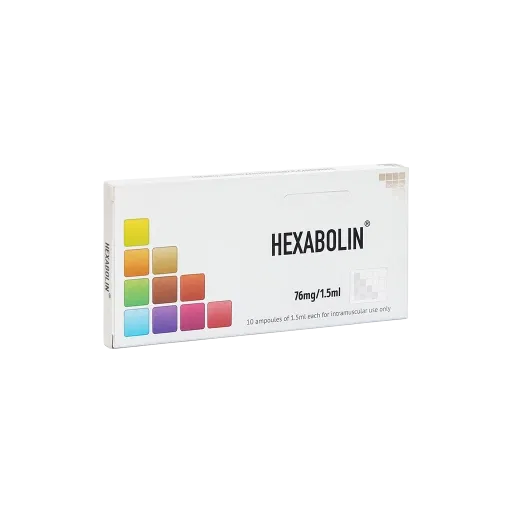 HEXABOLIN - 10 AMPS (1,5 ML - 76 MG/ML)