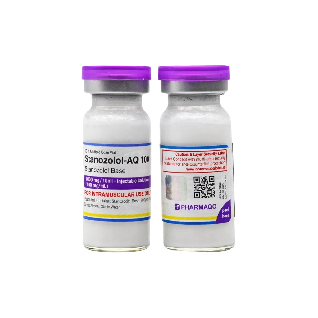 Stanozolol-AQ 100 - 10 ML VIAL (100 MG/ML)