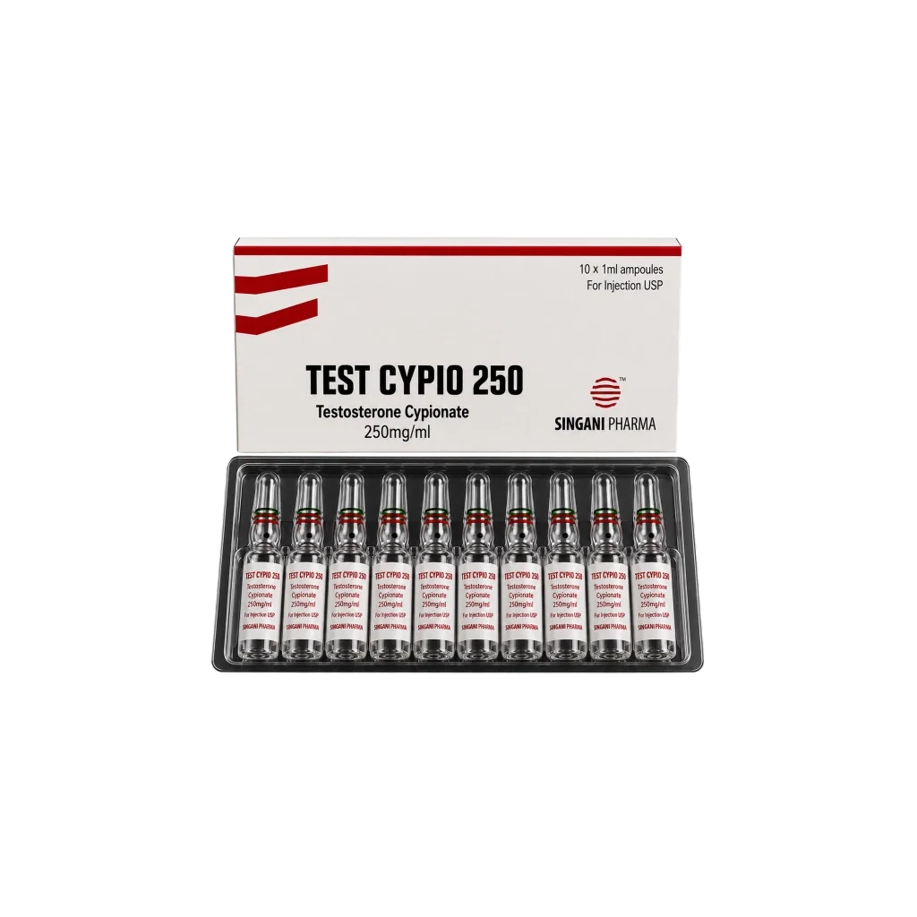 TESTOSTERONE CYPIONATE 250 - 10 AMPS (1 ML AMPOULE (250 MG/ML))