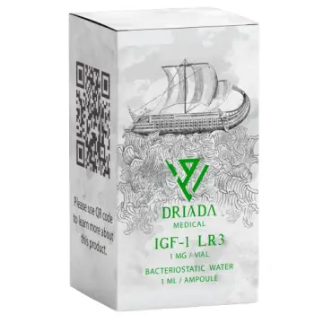 IGF-1 LR3 w BAC WATER - 1 VIAL (1MG/VIAL + 1ML AMPOULE )