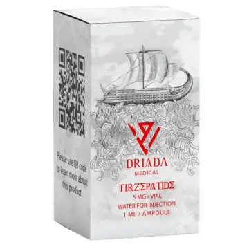 TIRZEPATIDE w BAC WATER - 1 VIAL (5MG/VIAL + 1ML AMPOULE )