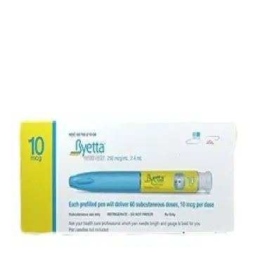 BYETTA - 2 PENS / 10MCG PER INJECTION