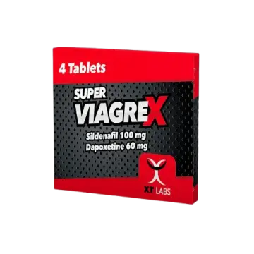 SUPER VIAGREX - 4 TABS (100MG SILDENAFIL + 60MG DAPOXETINE)