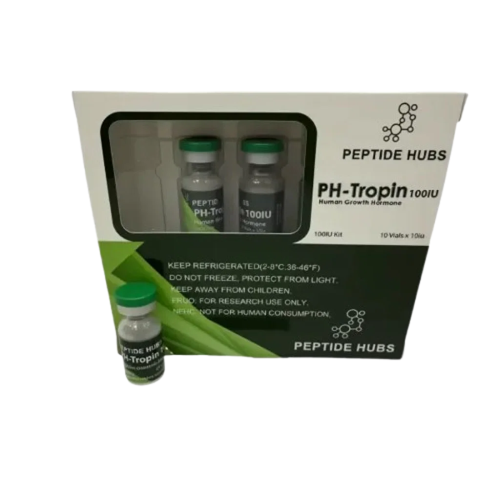 PH-TROPIN 100IU HGH - KIT (10IU/VIAL (10 VIALS)