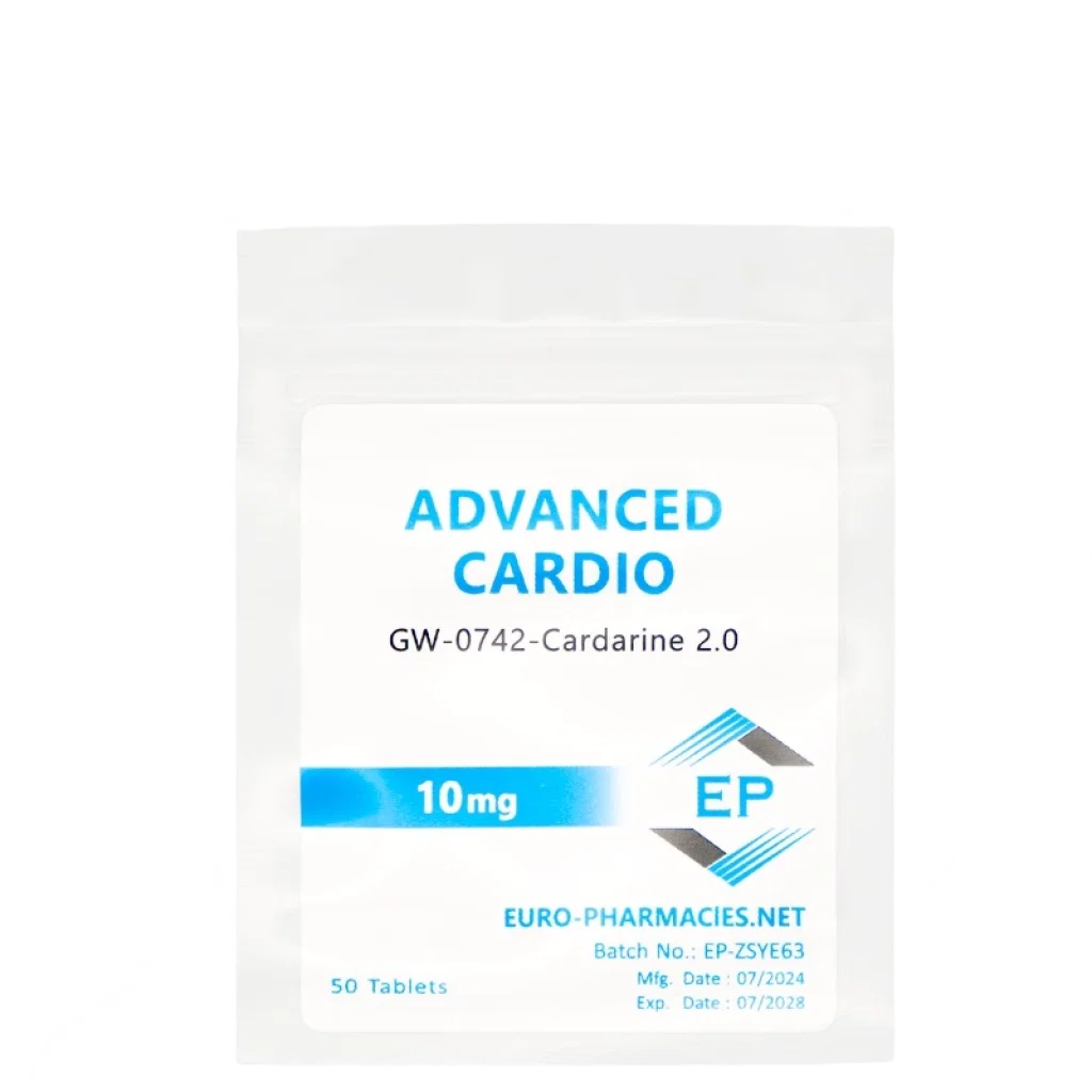 ADVANCED CARDIO - (CARDARINE 2.0-GW 0742) - 50 TABS (10 MG/TAB)