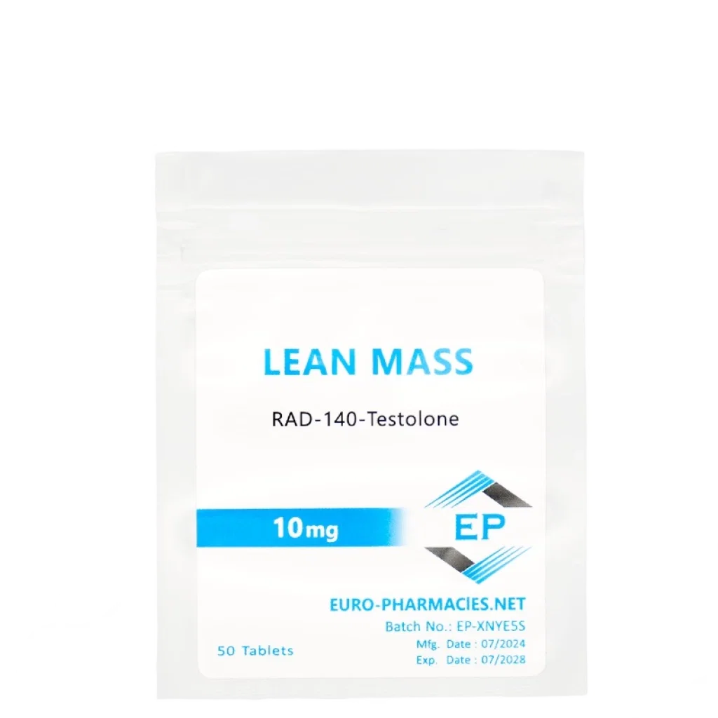 LEAN MASS (TESTOLONE-RAD140) - 50 TABS (10 MG/TAB)