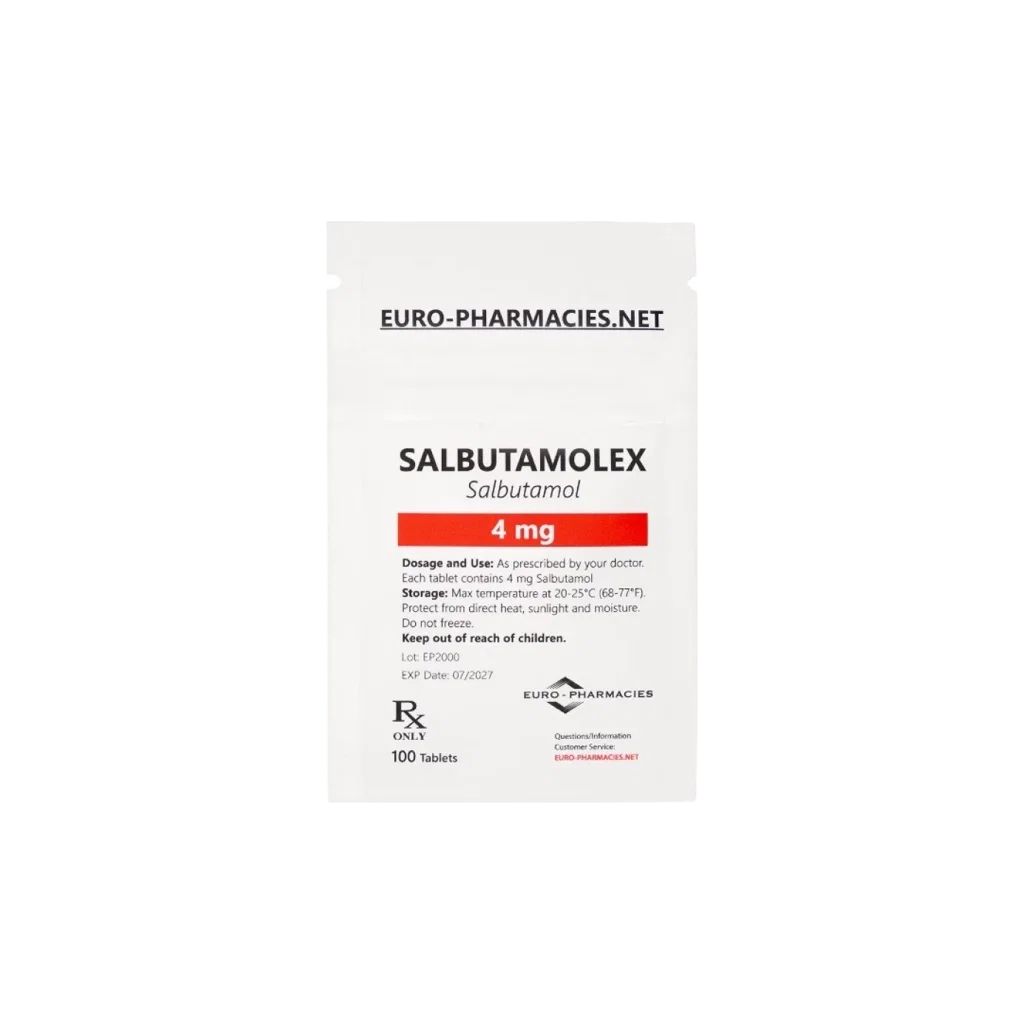 SALBUTAMOLEX - 100 TABS (4 MG/TAB)