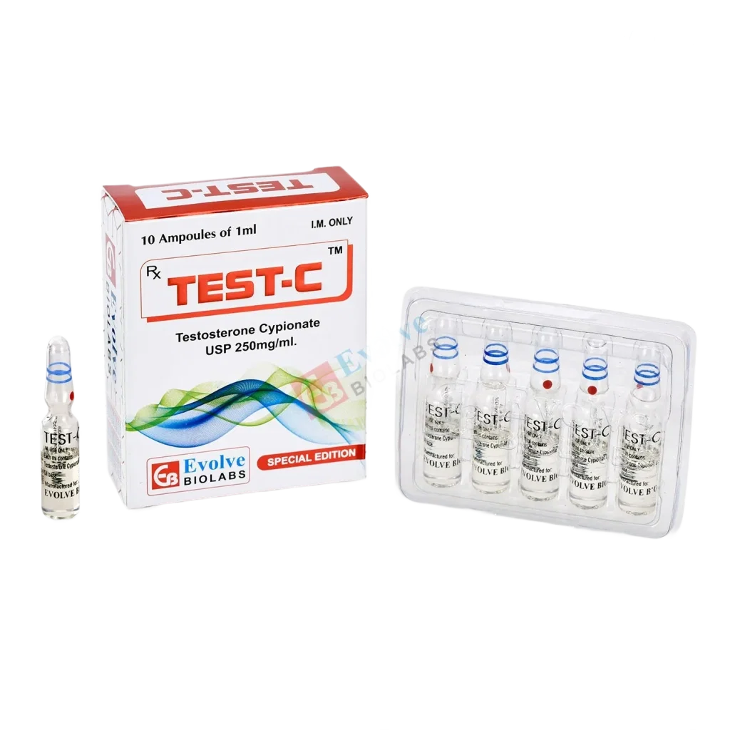 TESTOSTERONE C AMP - 10 AMPS (1ML/AMP)
