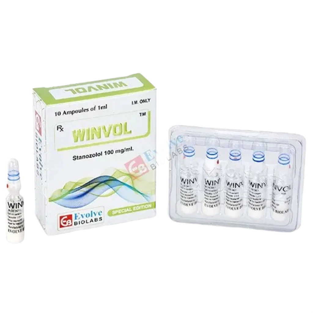 STANOZOLOL 100 AMP - 10 AMPS (1ML/AMP - 100 MG/ML)