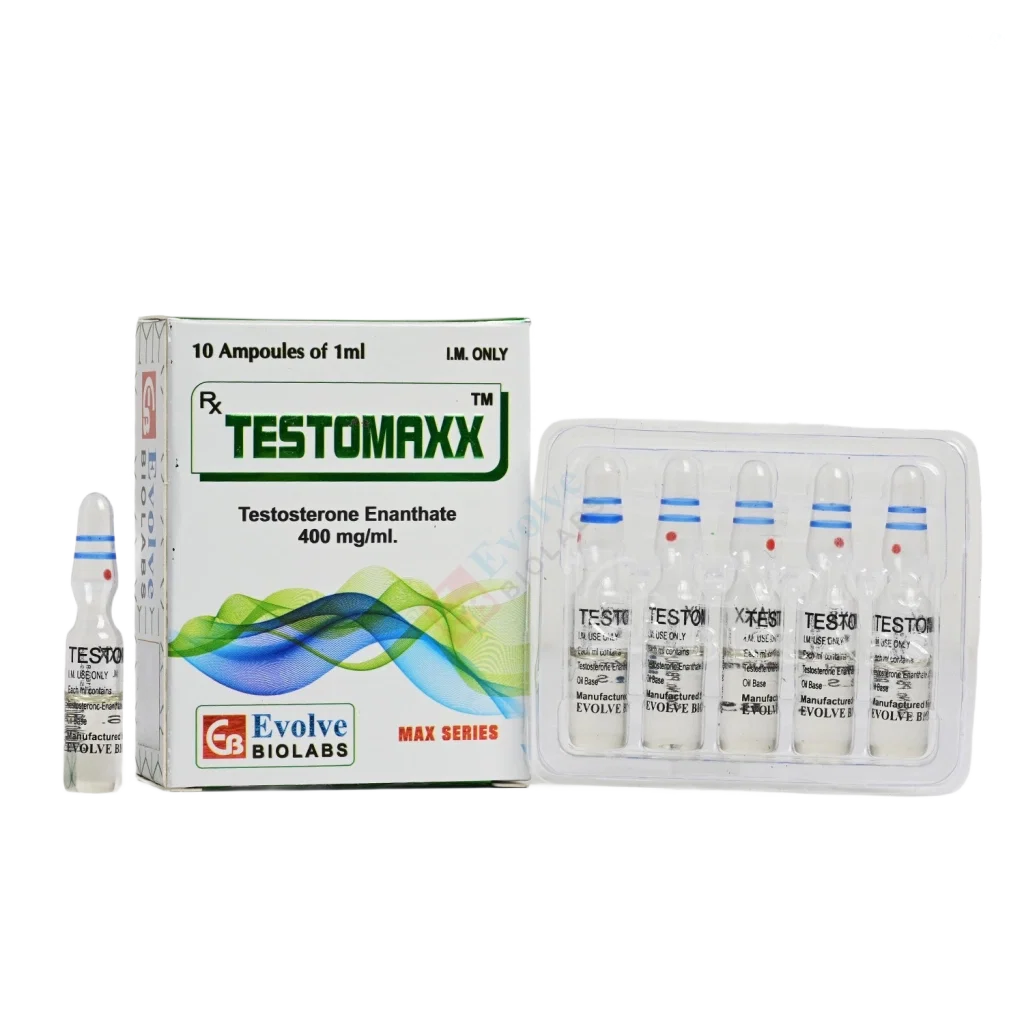 TESTOMAXX - 10 AMPS (1 ML - 400 MG/ML)