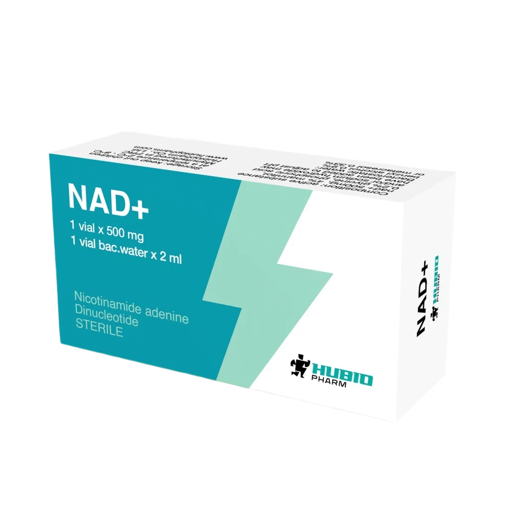 NAD+ - 1 VIAL (500 MG) W BAC WATER