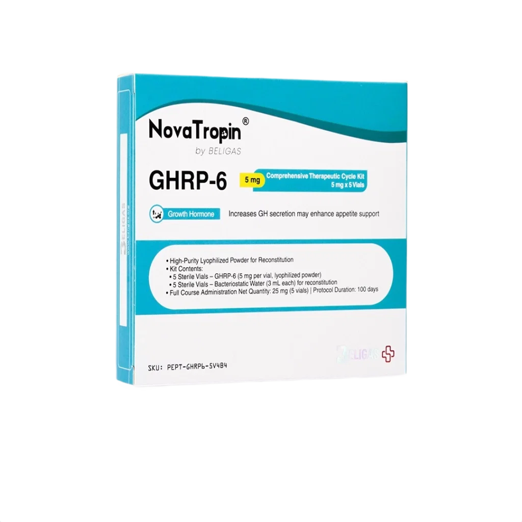 GHRP 6 - 5 VIALS (5MG/ML)