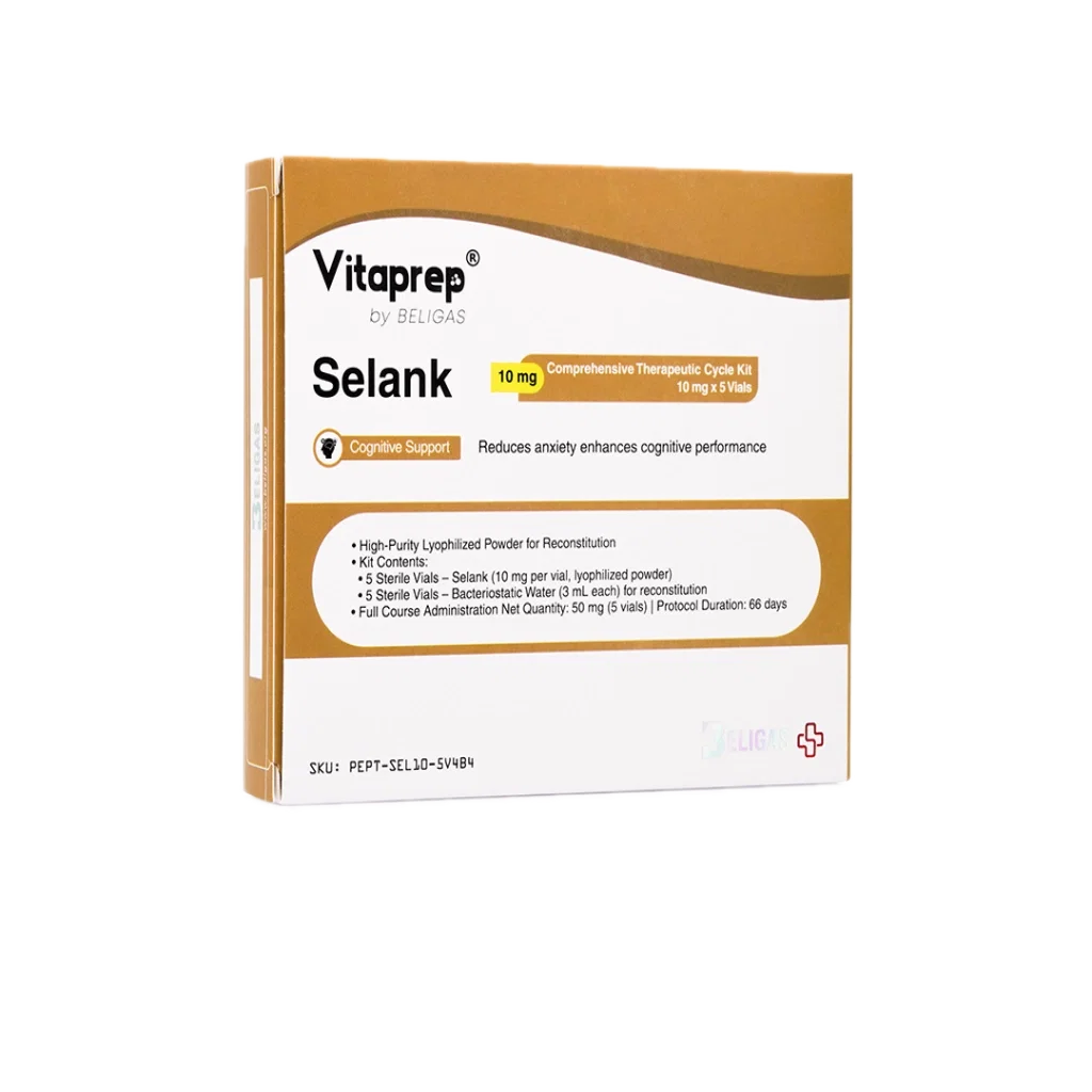SELANK - 5 VIALS (10 MG/VIAL)