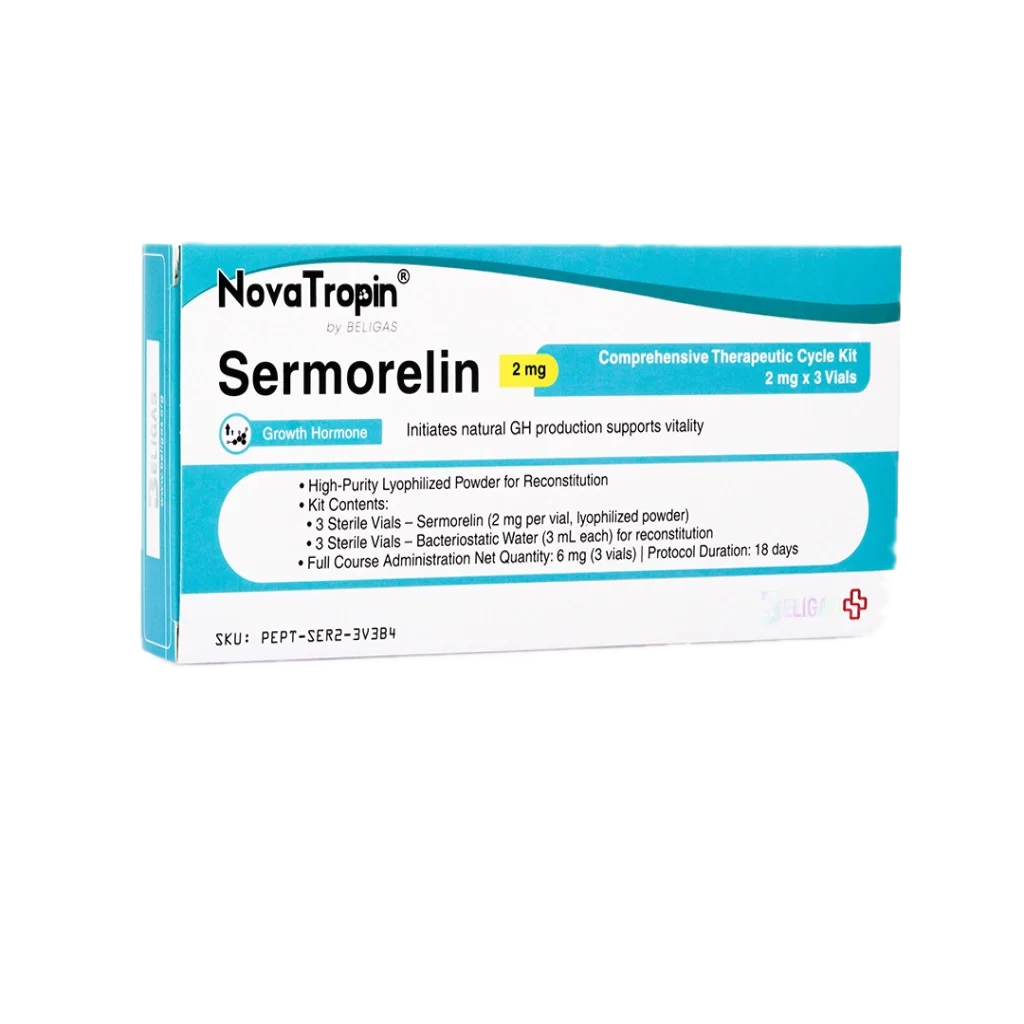 SERMORELIN - 3 VIALS (2 MG/VIAL)