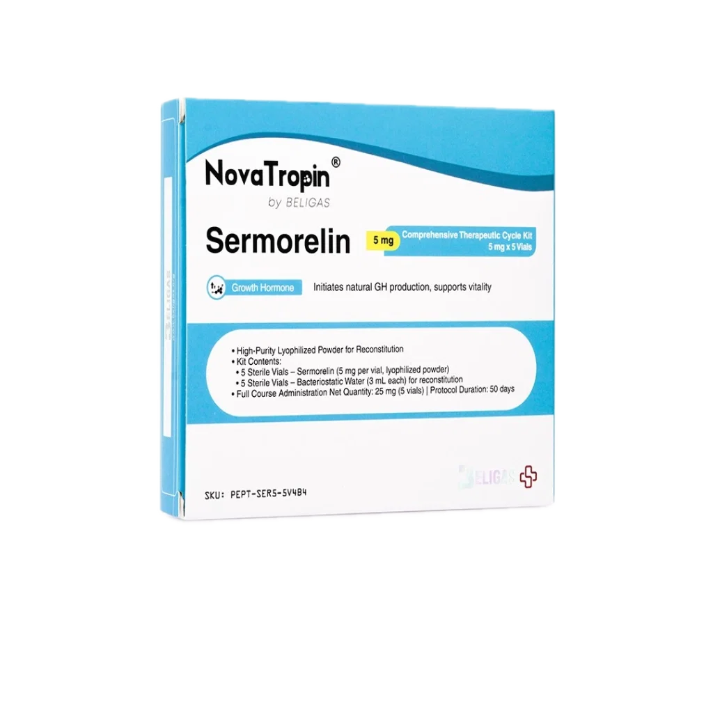 SERMORELIN - 5 VIALS (5 MG/VIAL)