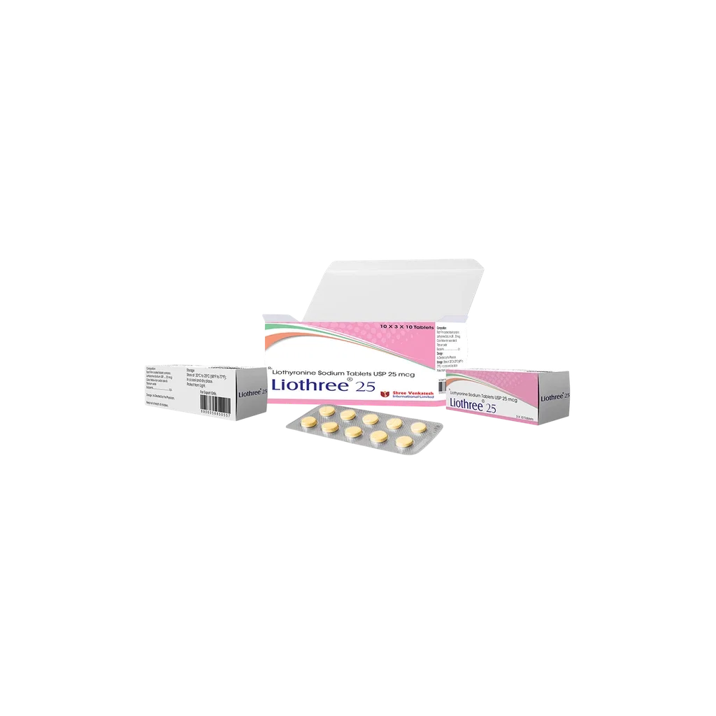 Liothree 25 - 30 TABLETS X 25 MCG/TAB