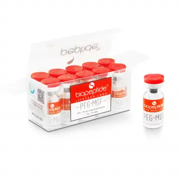 BIOPEPTIDE PEG-MGF (10MG) - 10 VIALS (1MG PER VIAL)