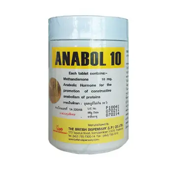 ANABOL 10 500 x 10mg tabs (total 5000mg)