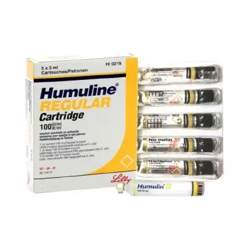 HUMULIN-R CARTRIDGE - 5 CARTRIDGE X (1ML/100 IU)