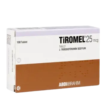 TIROMEL - CYTOMEL (T3) - 100 TABS (25 MCG/TAB)