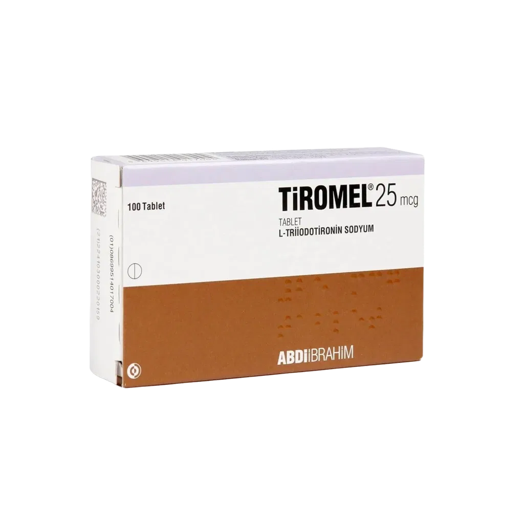 TIROMEL - CYTOMEL (T3) - 100 TABS (25 MCG/TAB)
