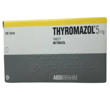 THYROMAZOL - 100 TABS (5 MG/TAB)