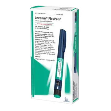 LEVEMIR FLEXPEN 100 iu/ml - 5 X 3 ML PENS 100 IU/ML