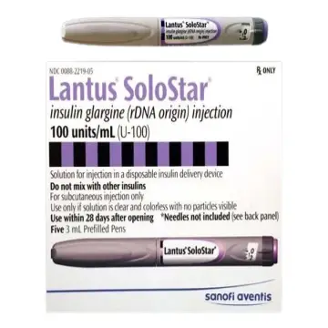 LANTUS SOLOSTAR 100 u/ml - 5 X 3 ML PENS 100 IU/ML