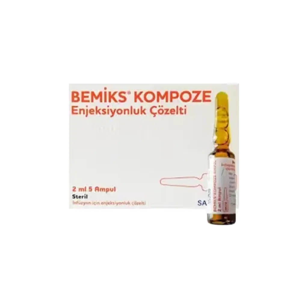 BEMIKS (Vitamin B Complex) - 1 PACK (5 AMPS /2ML)