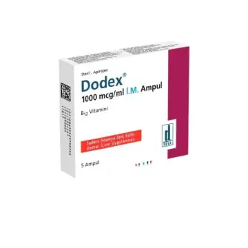 DODEX (Vitamin B12) - 1 PACK (5 AMPS /1 ML (1000MCG/ML))