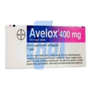 AVELOX 400 - 1 X 7 TABS (400 MG/TAB)